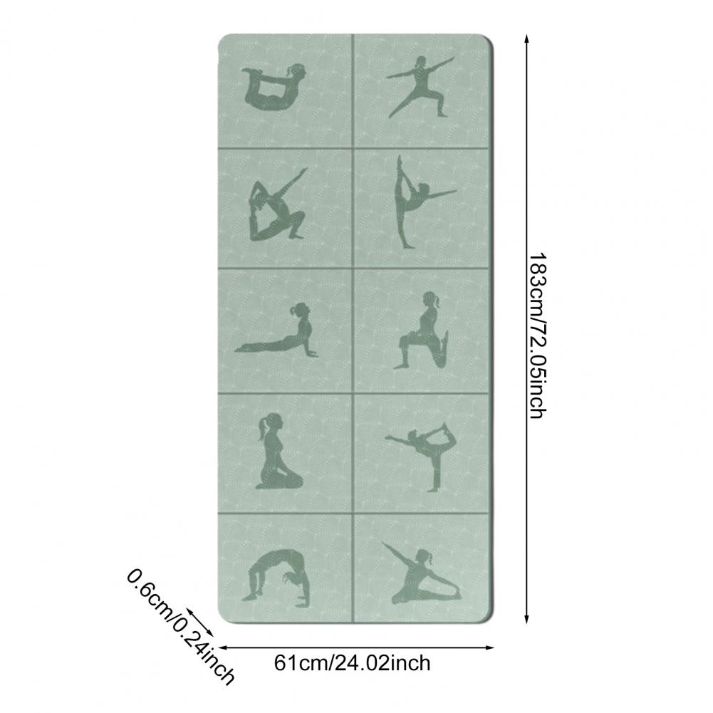 Home Gym Yoga Mat - Katlanabilir Yoga Matı Ekstra Taşınabilir Seyahat