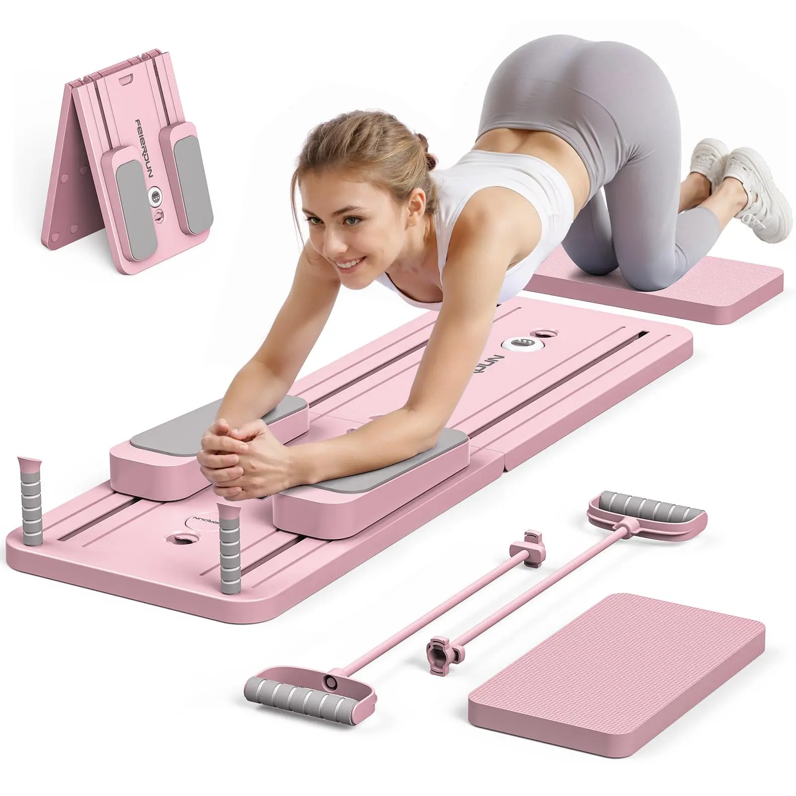 Home Gym Training - Katlanabilir Pilates Tahtası Çok Fonksiyonlu Karın