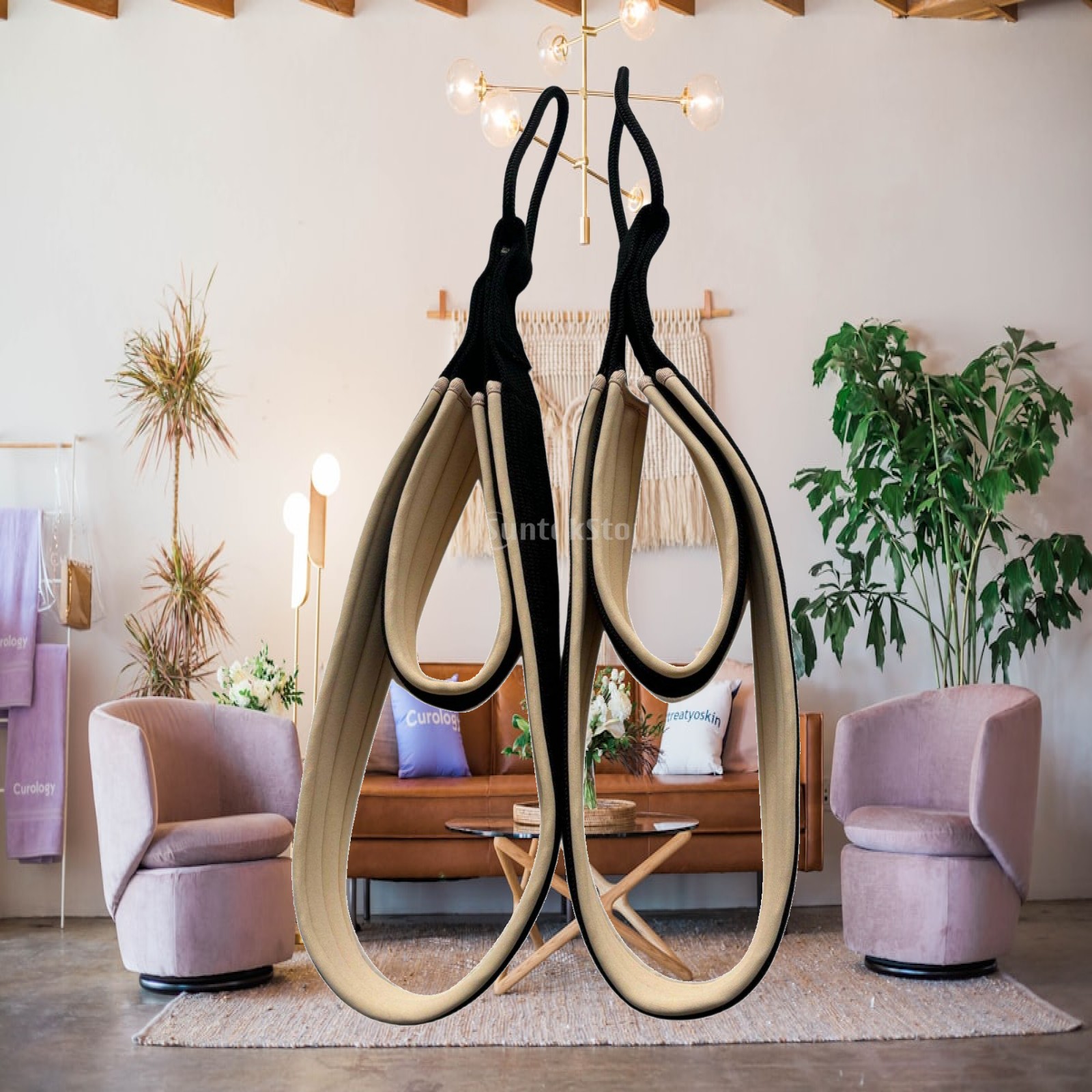 Home Gym Training - Pilates Üstten Tutma Sapı Kaymaz Kavramalı