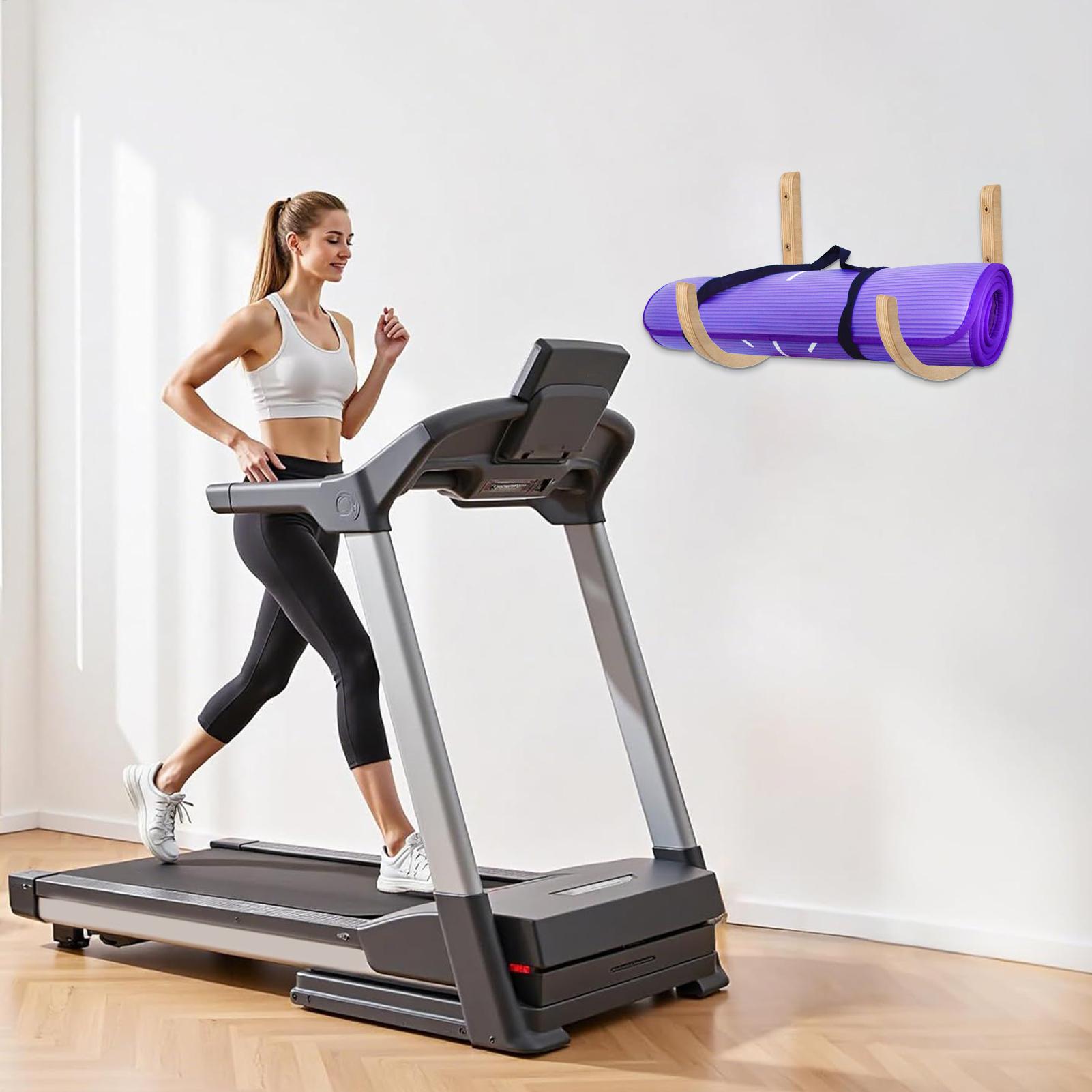 Home Gym Folding Rack - Yoga Matı Saklama Rafı 2 Parça