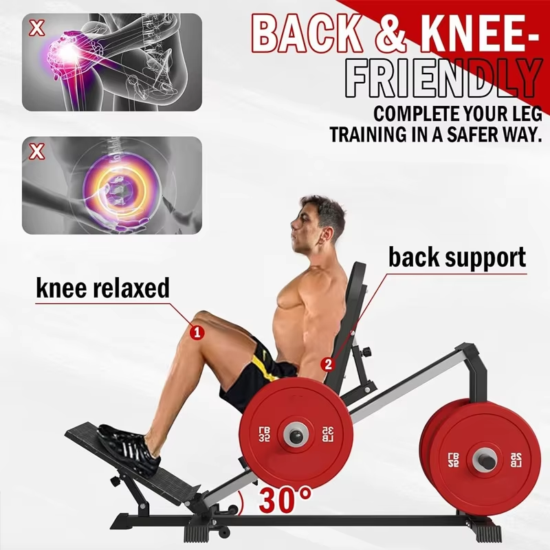 Home Gym Hip Thrust Machine - 2'si 1 Arada Kalça Antrenörü Ters