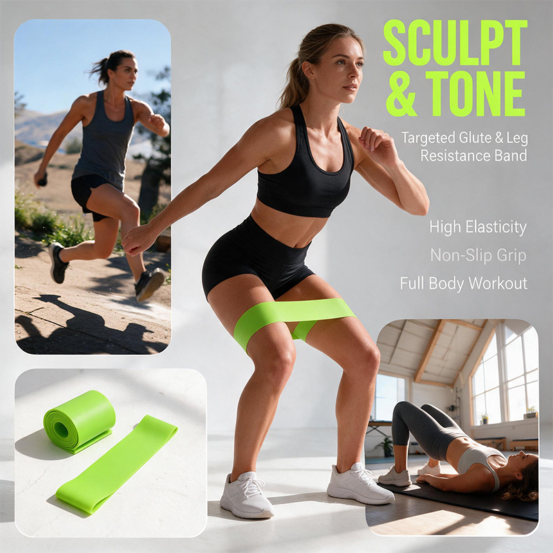 Resistance Loop Mini Band - Doğal Lateks Mini Direnç Bantları, Yoga,