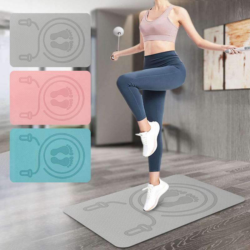 Home Gym Yoga Mat - 6mm Atlama İpi Matı TPE Malzeme