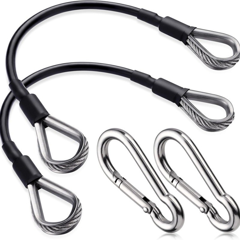Home Gym Pulley System - 1/2 adet 25cm spor salonu kablo