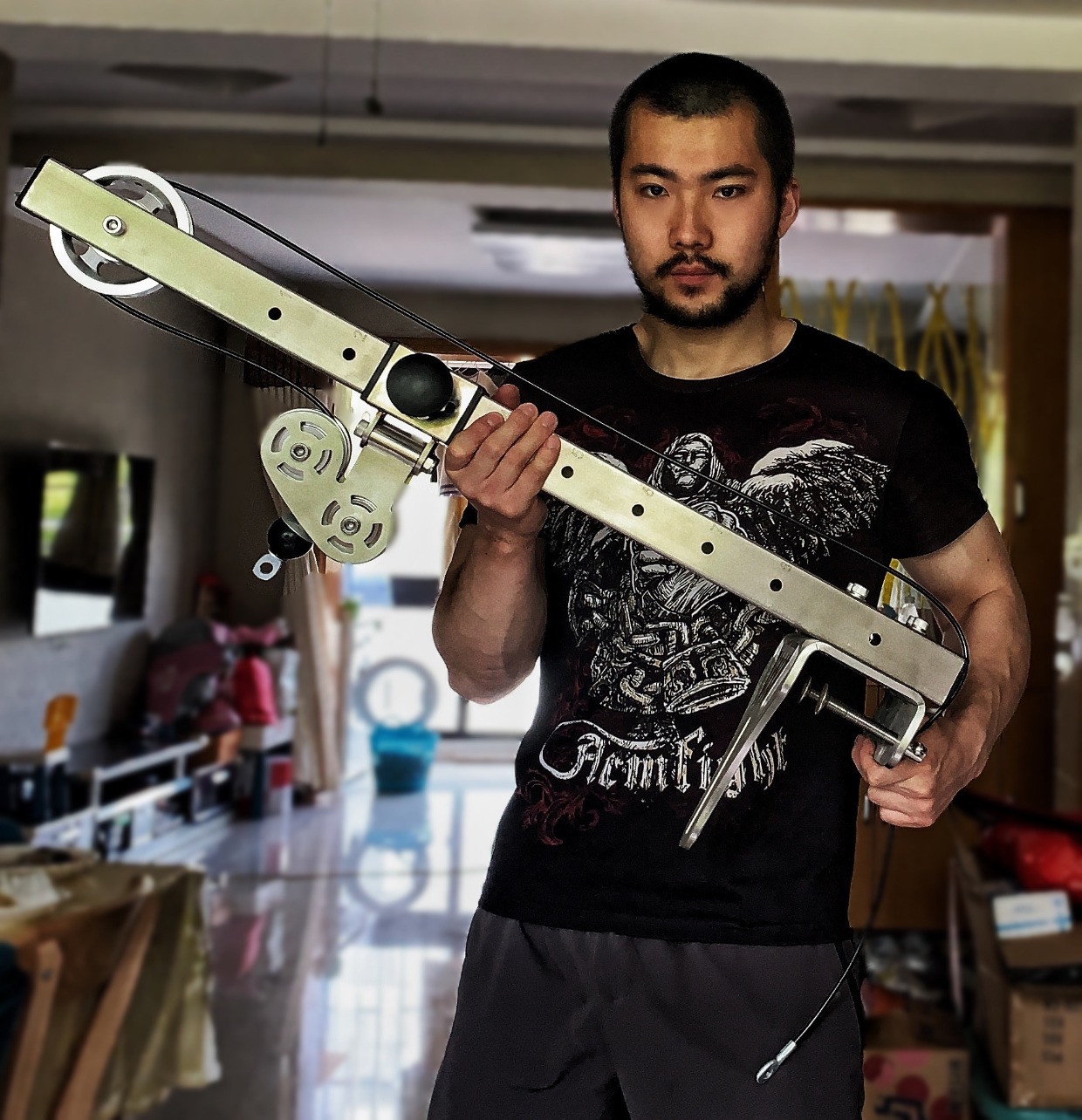 Home Gym Pulley System - Profesyonel Önkol Bilek Antrenörü 100kg Kol
