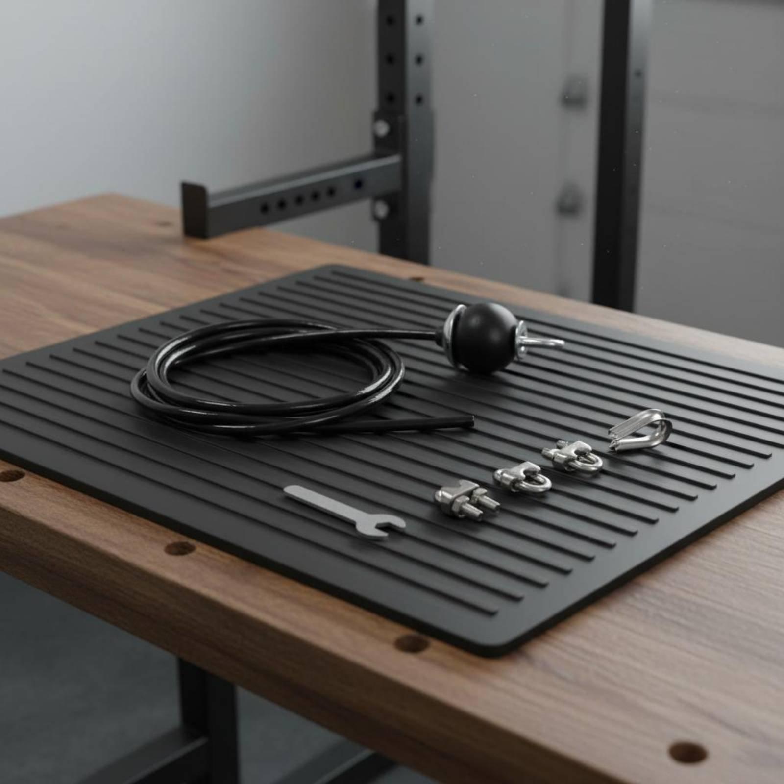 Home Gym Pulley System - Ayarlanabilir Çelik Halatlı Kasnak Kablosu, Evdeki