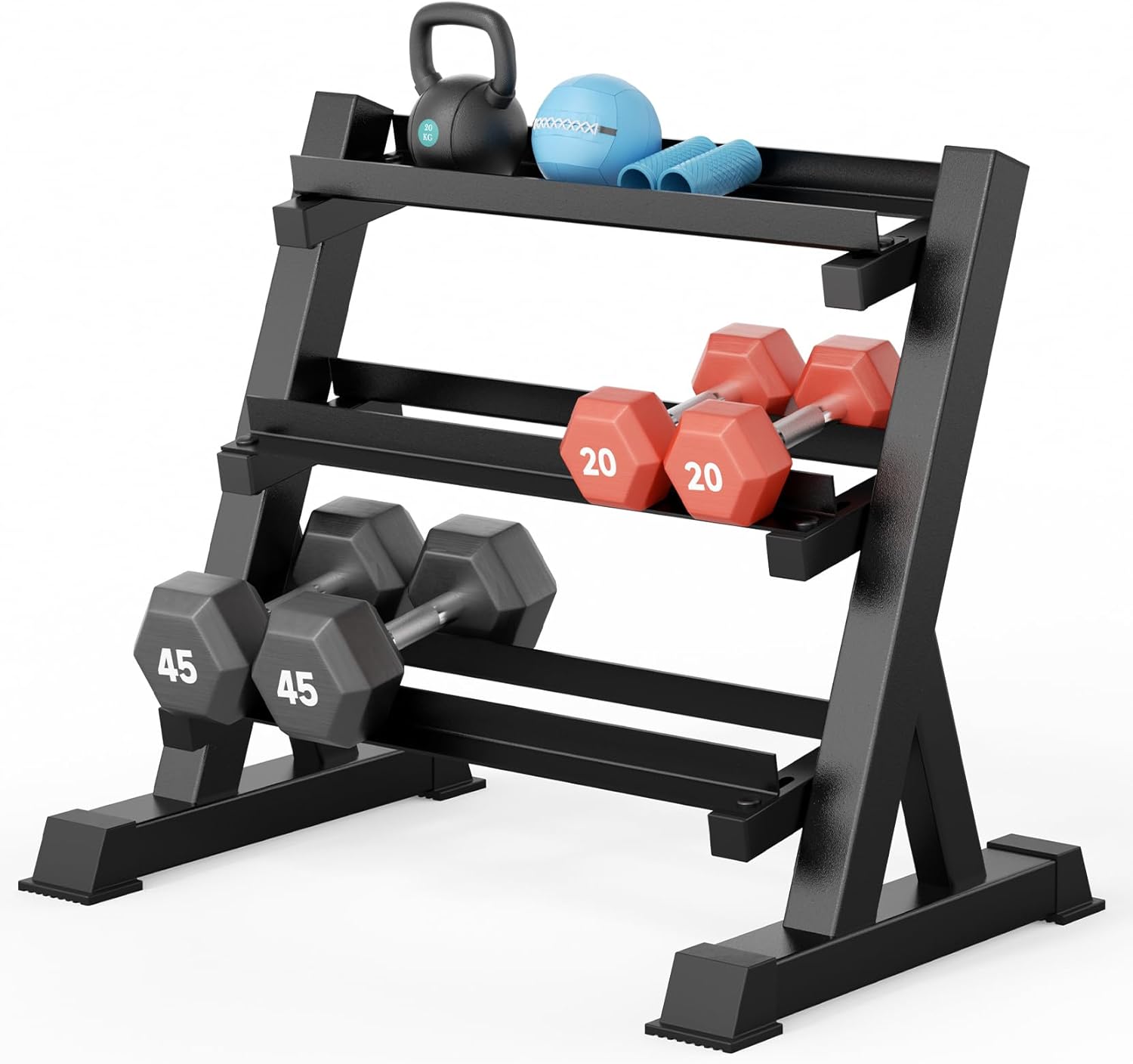 Home Gym Training - Ev Spor Salonu Dambıl Rafı, 3