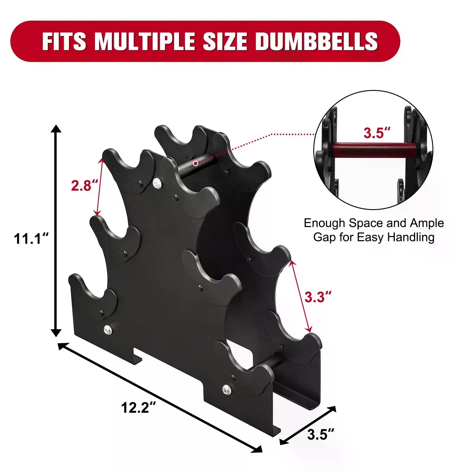 3 Katmanlı Üçgen Çelik Dambıl  - Home Gym For Small Spaces incelemesi ve fiyatı