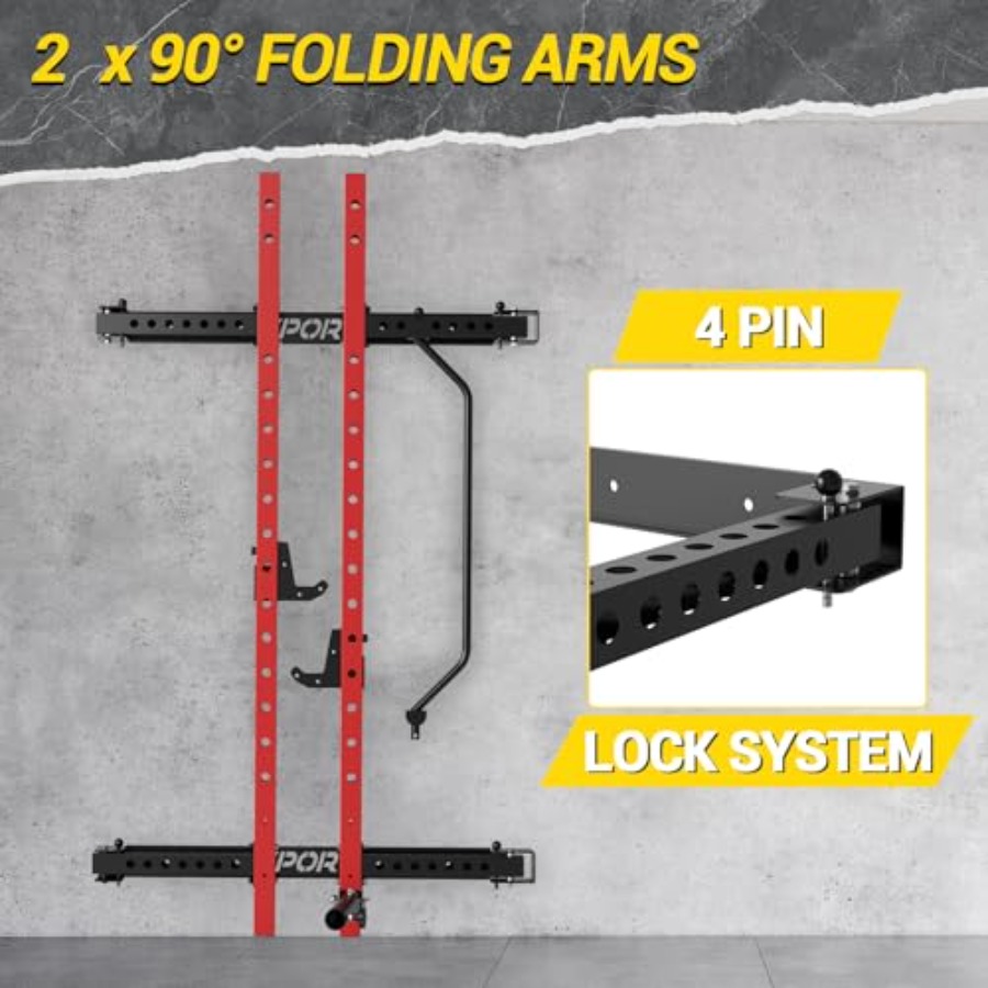 Evde kullanım için katlanabili - Home Gym Folding Rack incelemesi ve fiyatı