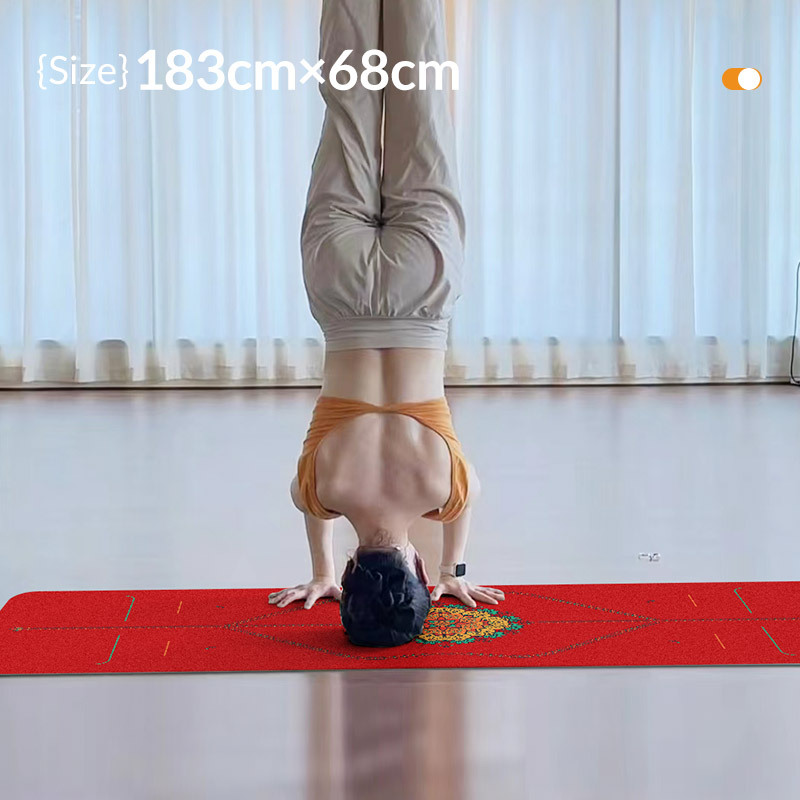 Zen kafiye buzlu Pu doğal kauç - Home Gym Yoga Mat incelemesi ve fiyatı