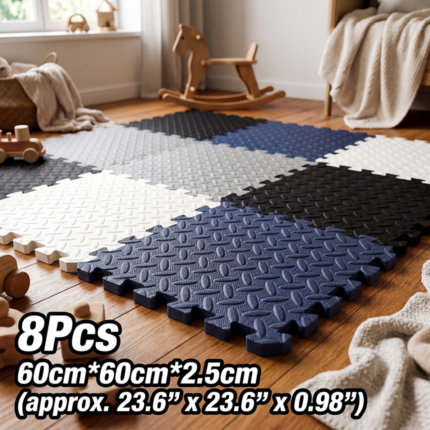 8 adet 60x60cm EVA köpük mat o - Home Gym Yoga Room incelemesi ve fiyatı