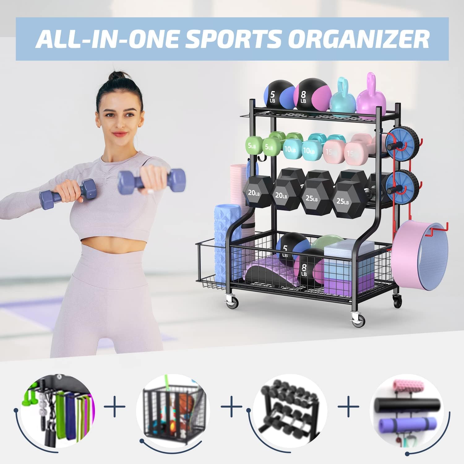 Tekerlekli Ev Spor Salonu Damb - Home Gym Training incelemesi ve fiyatı