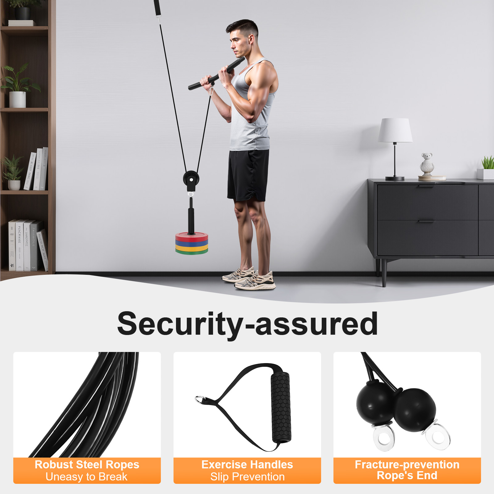120 kg Kablolu Çekme Fitness S - Home Gym Pulley System incelemesi ve fiyatı