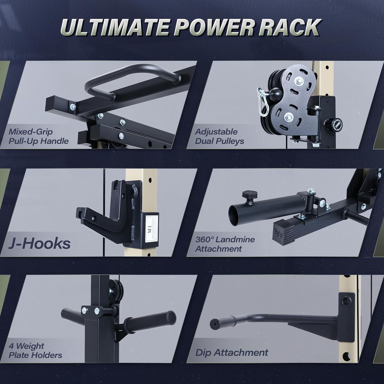 Drone3 Power Rack, 2500lbs Çok - Home Gym Pulley System incelemesi ve fiyatı